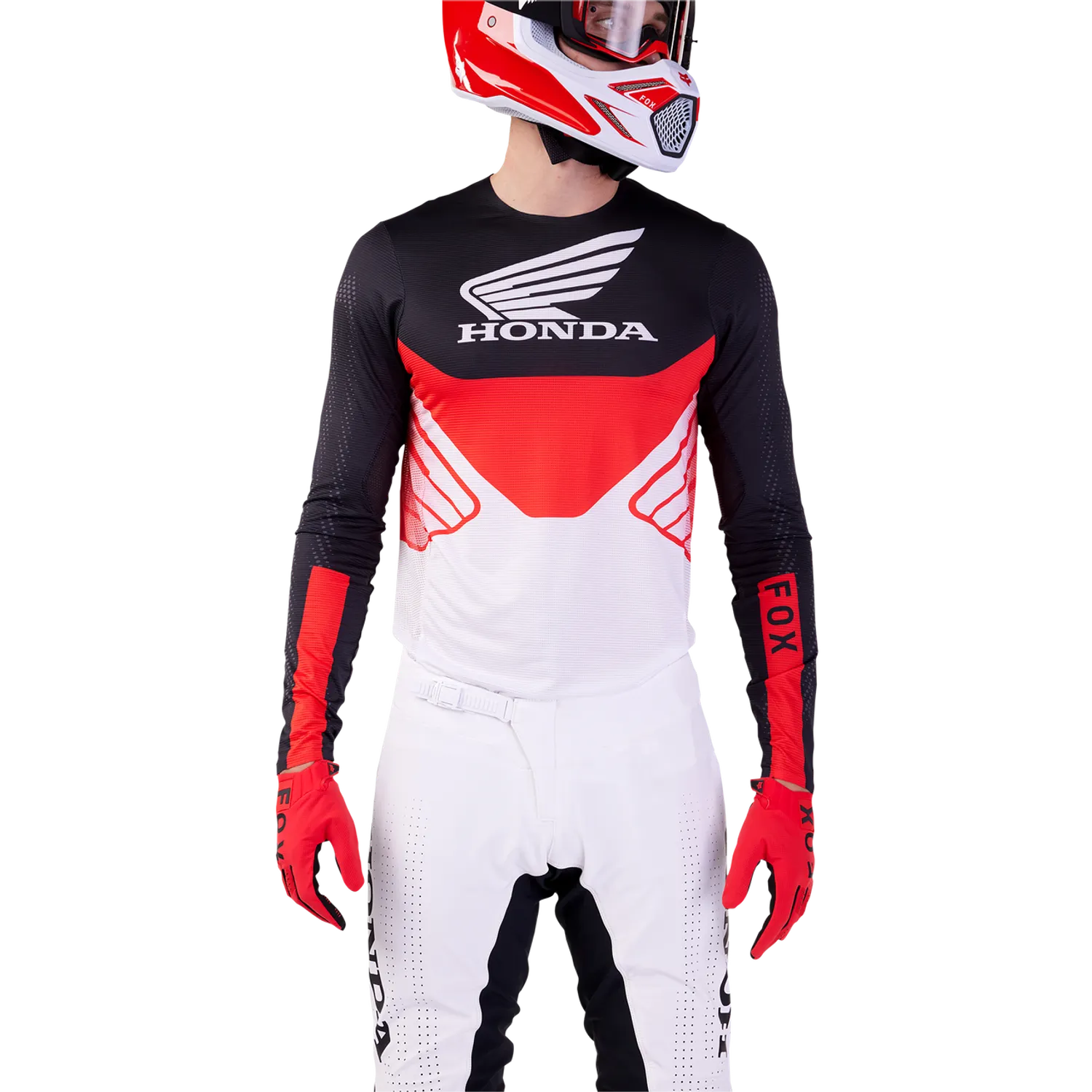 FLEXAIR HONDA JERSEY [BLK/WHT] S