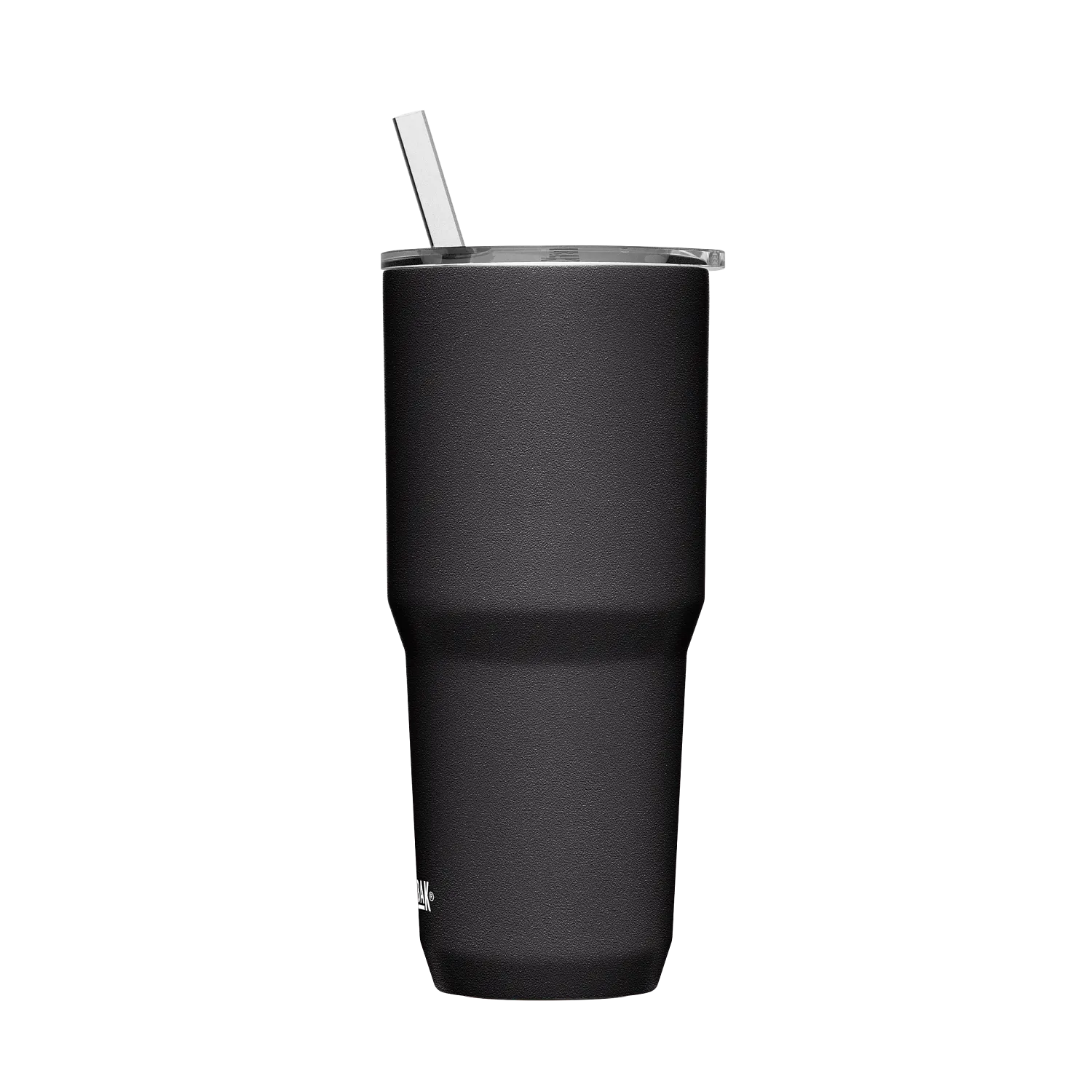 Straw Tumbler, SST Vacuum Insulated 30oz, Black