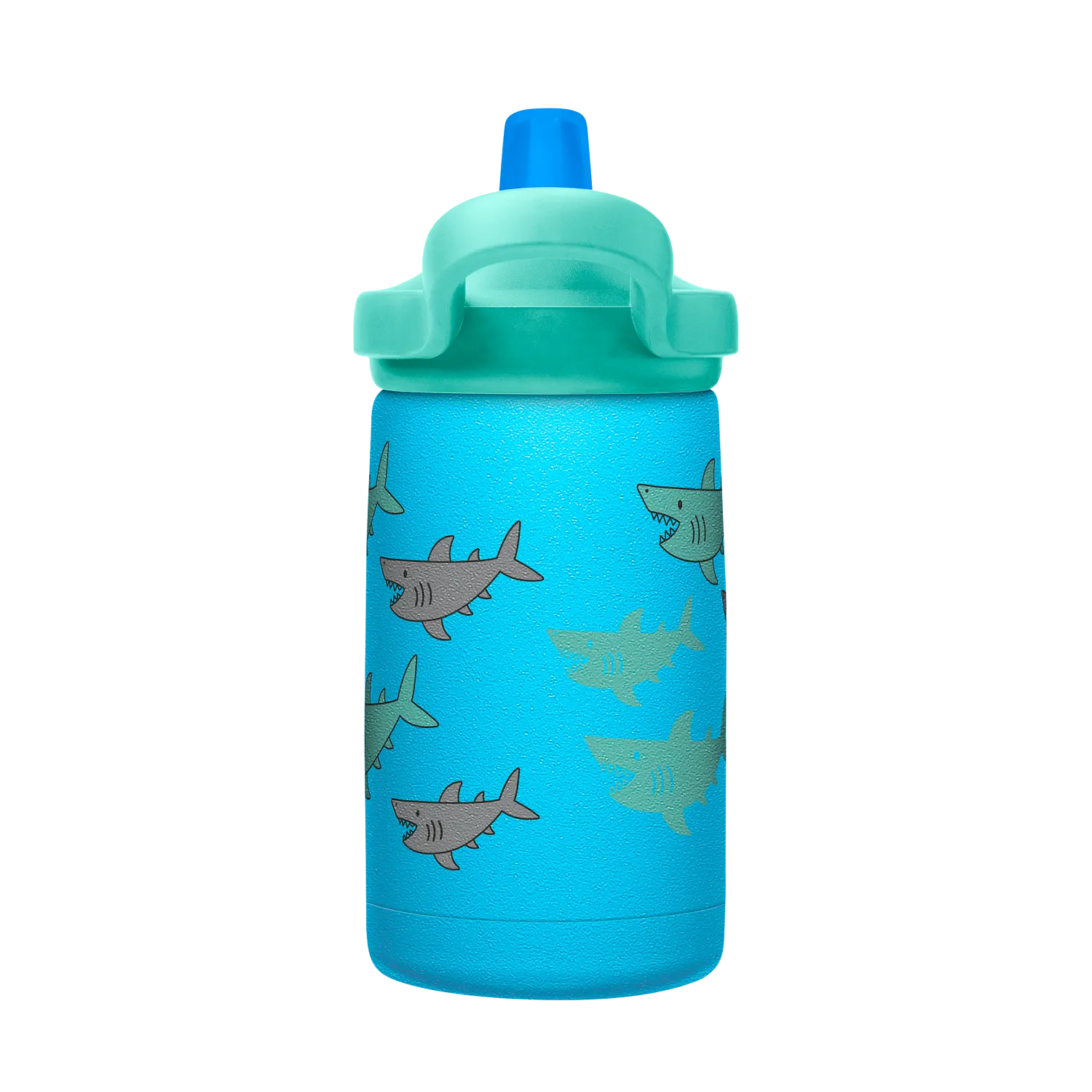 eddy+ Kids SST Vacuum Insulated 12oz, School of Sharks
