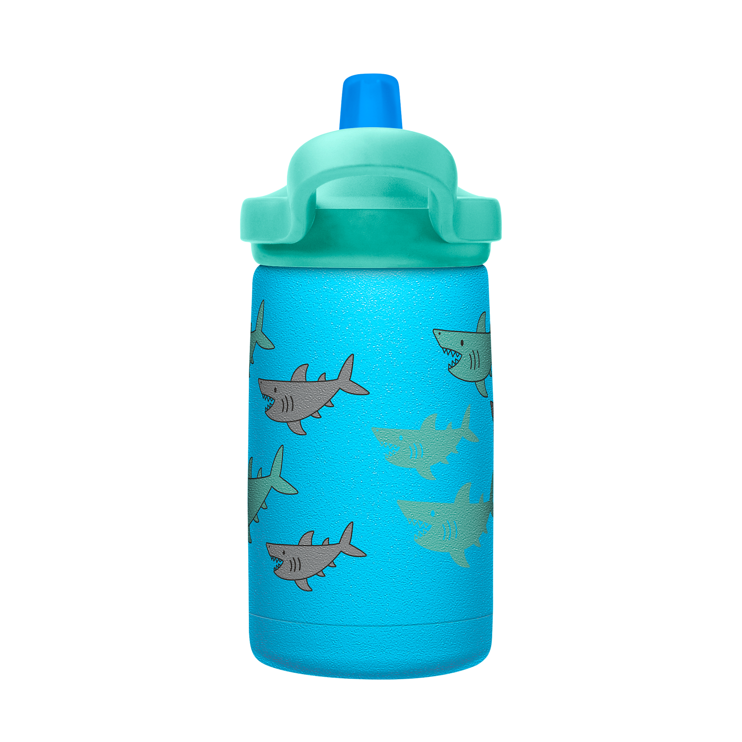 eddy+ Kids SST Vacuum Insulated 12oz, School of Sharks