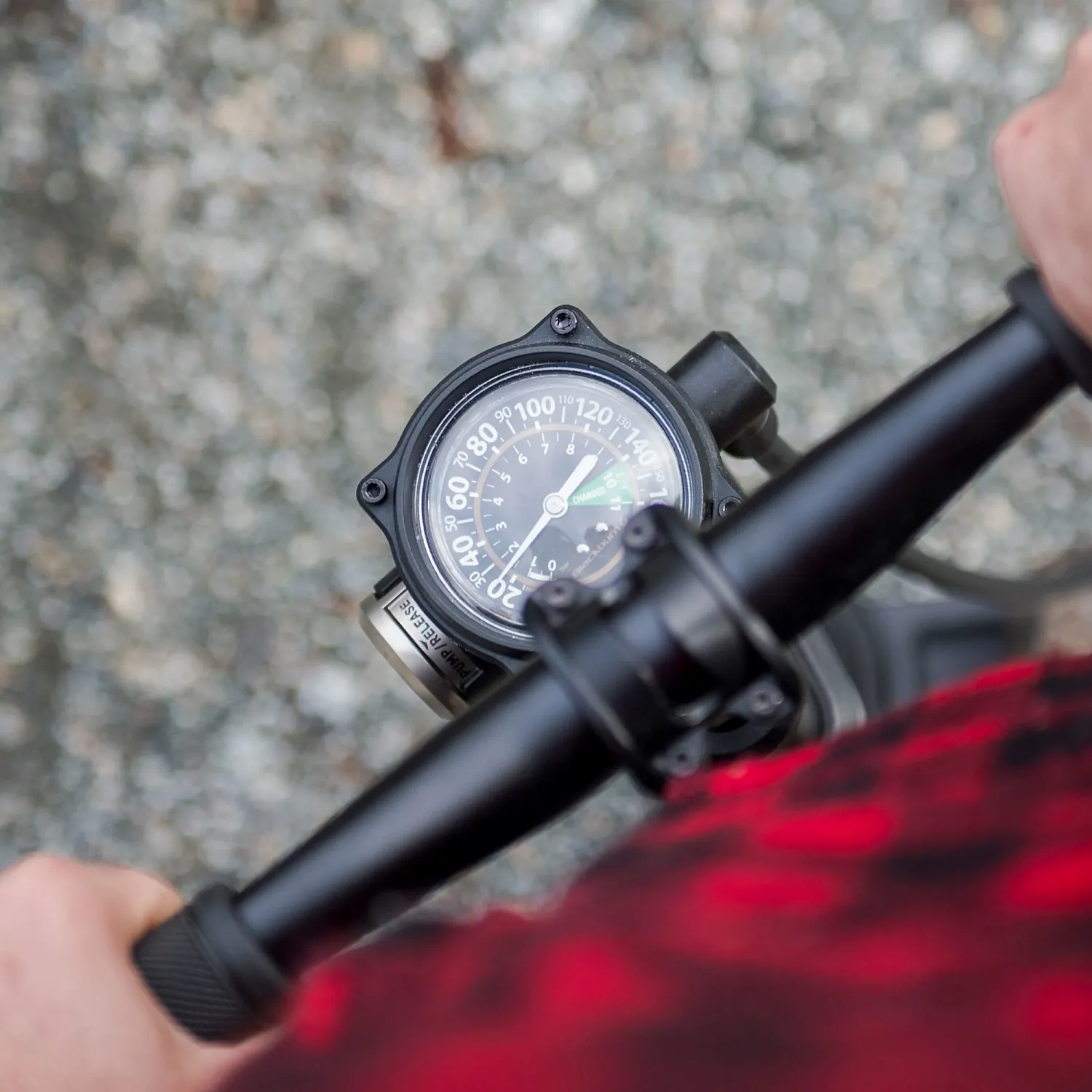 Chamber Tubeless Floor Pump