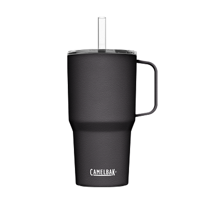 Horizon 24oz Tall Straw Mug, Insulated Stainless Steel