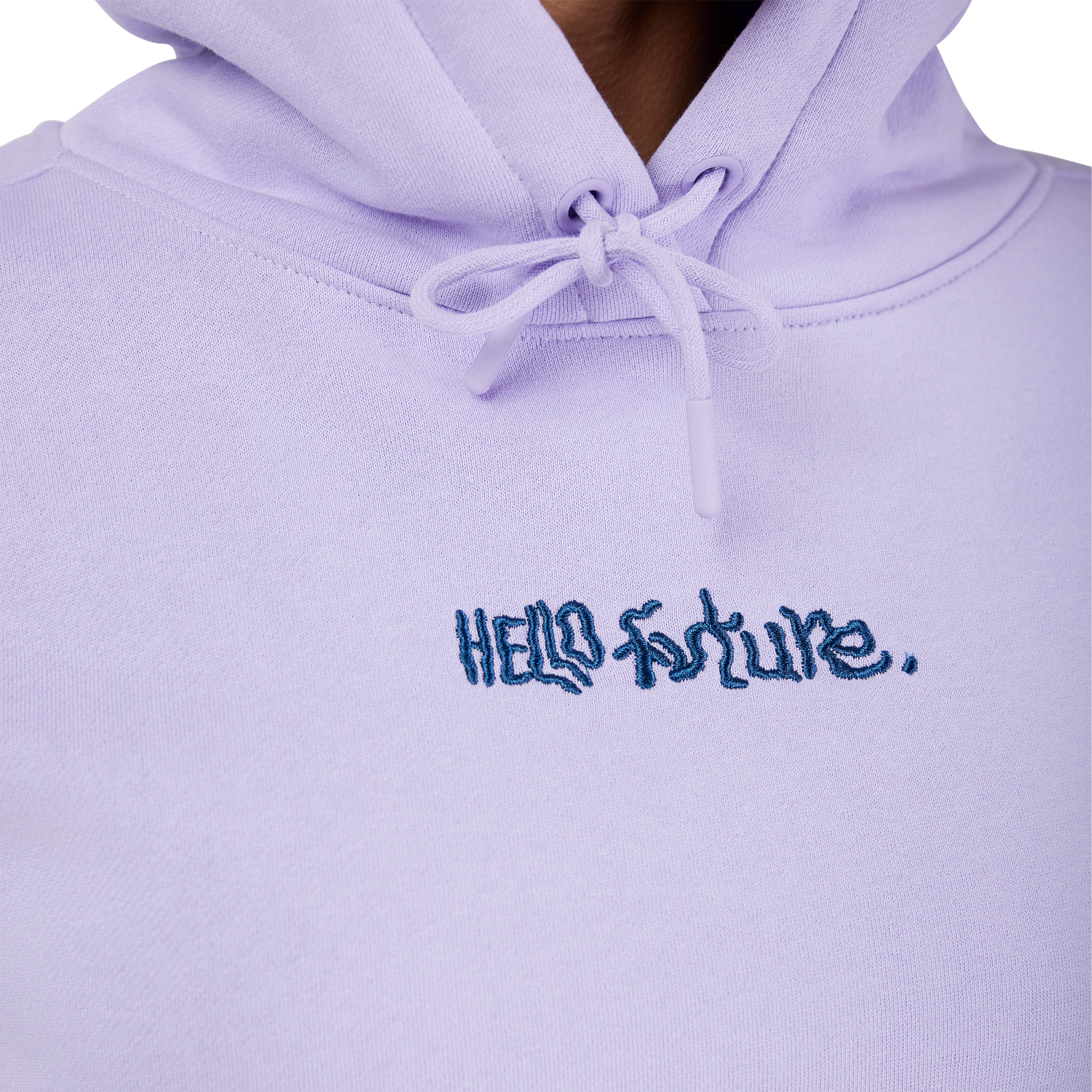 Sudadera con capucha Hello Future para mujer