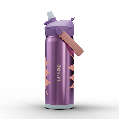 Thrive&trade; Flip Straw Kids 16oz Bottle, Insulated Stainless Steel