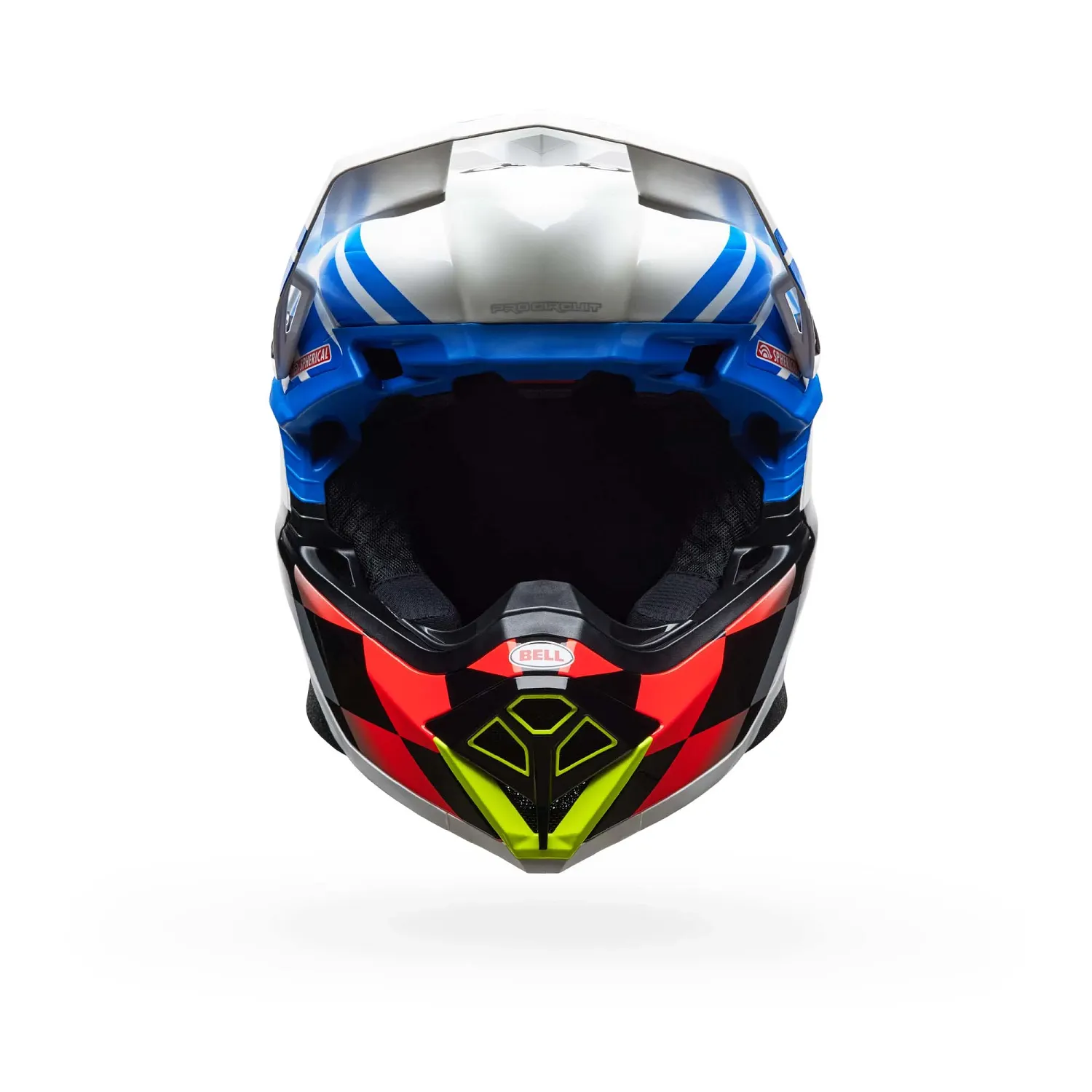 PS MOTO-10 SPHR PC  BL/WH XL