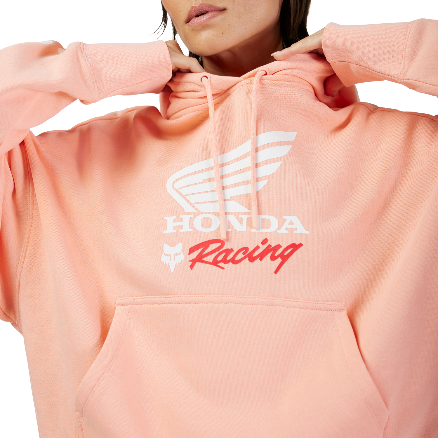 Moletom feminino Fox x Honda Oversized Pullover