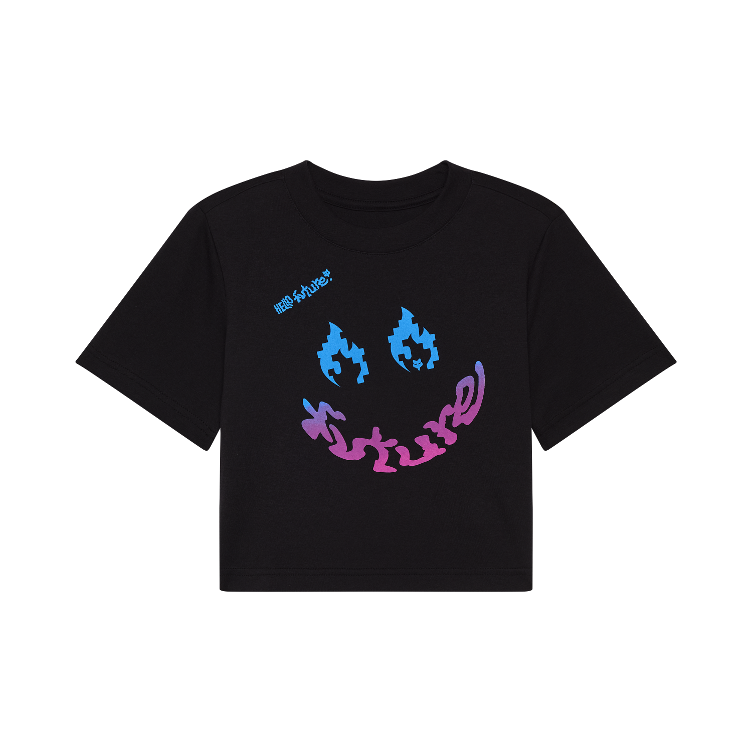 Womens Hello Fox Baby Tee