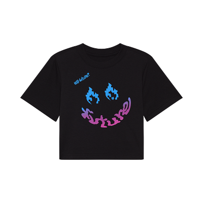 Womens Hello Fox Baby Tee