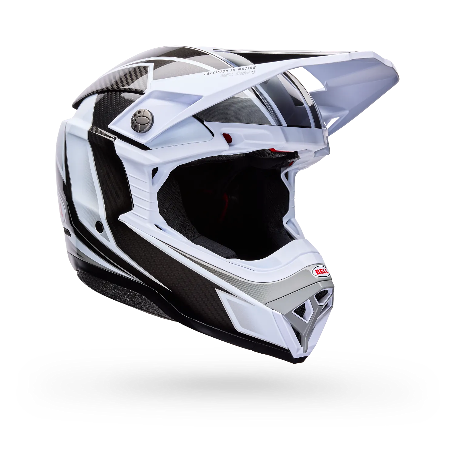 MOTO-10 SPHERICAL GRID ECE [WHT/BLK/GRY] XL