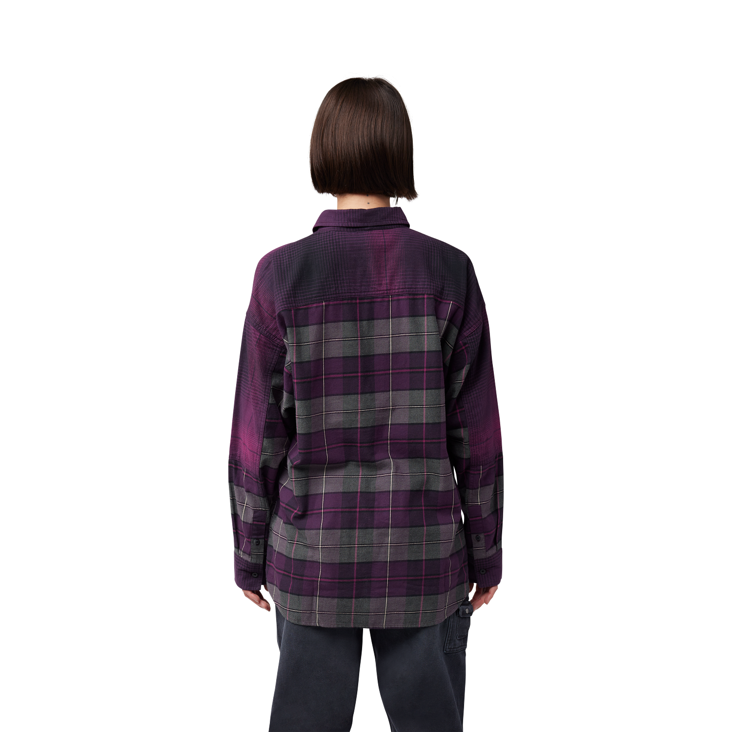 Oversized flanelshirt - Dames