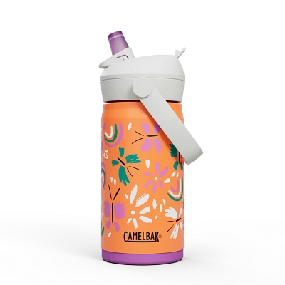 Borraccia termica per bambini Thrive™ Flip Straw da 350ml in acciaio inossidabile