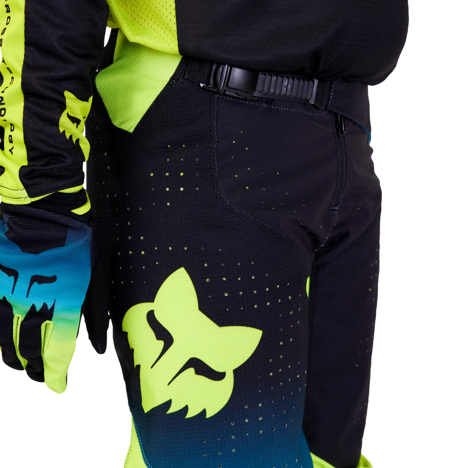 YTH 360 STREAK PANT [BLK/YLW] 22