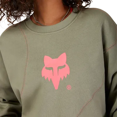 Womens Elevated Oversized Crew Sweatshirt