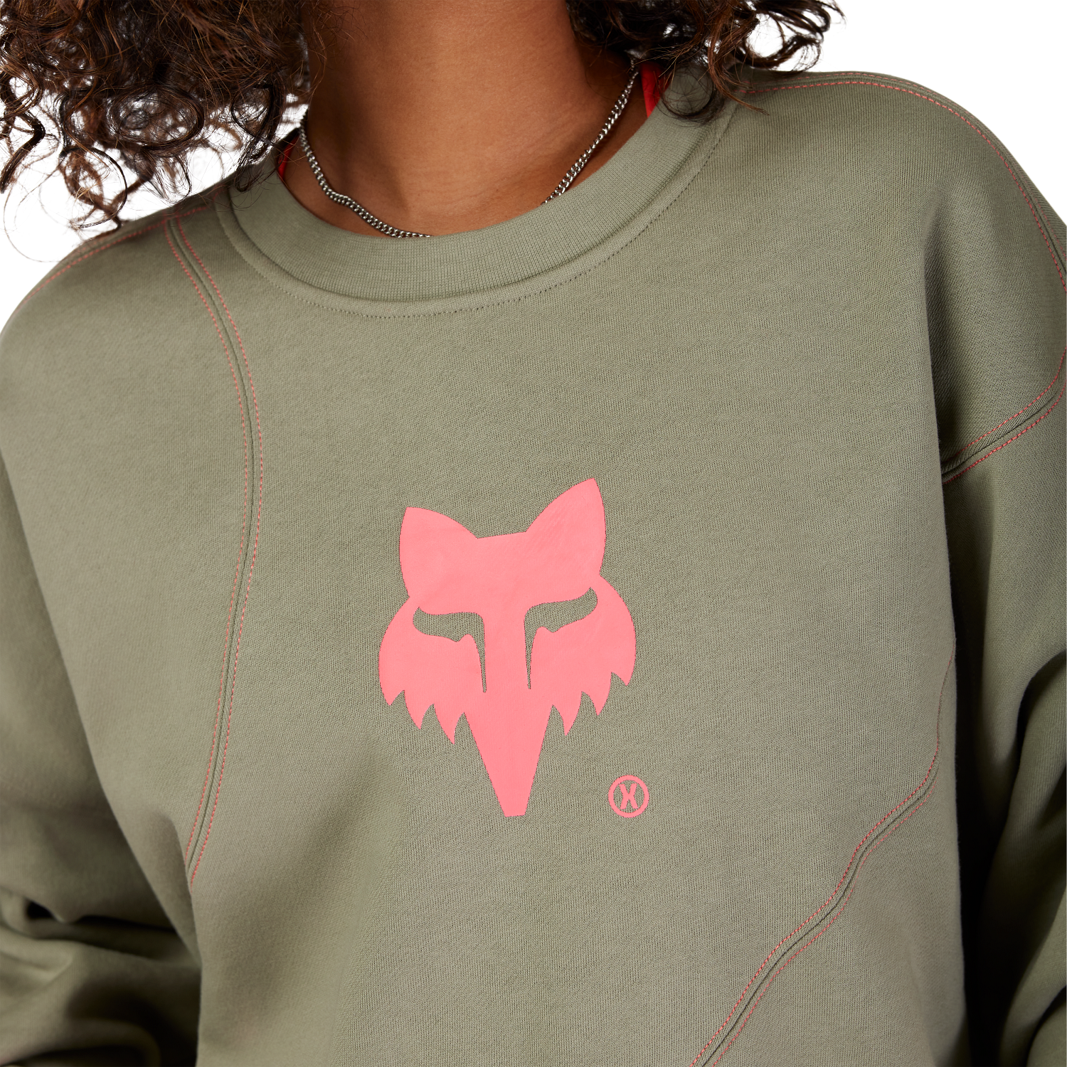 Womens Elevated Oversized Crew Sweatshirt