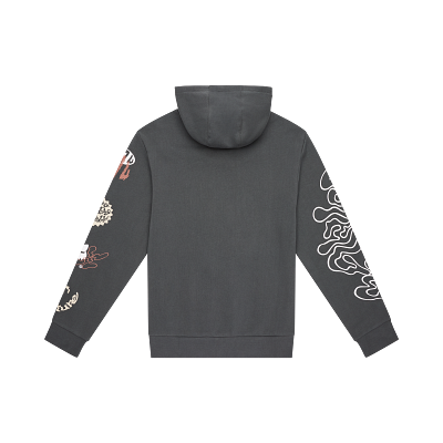 W HELLO FUTURE FLEECE PO [DRK SHDW] M