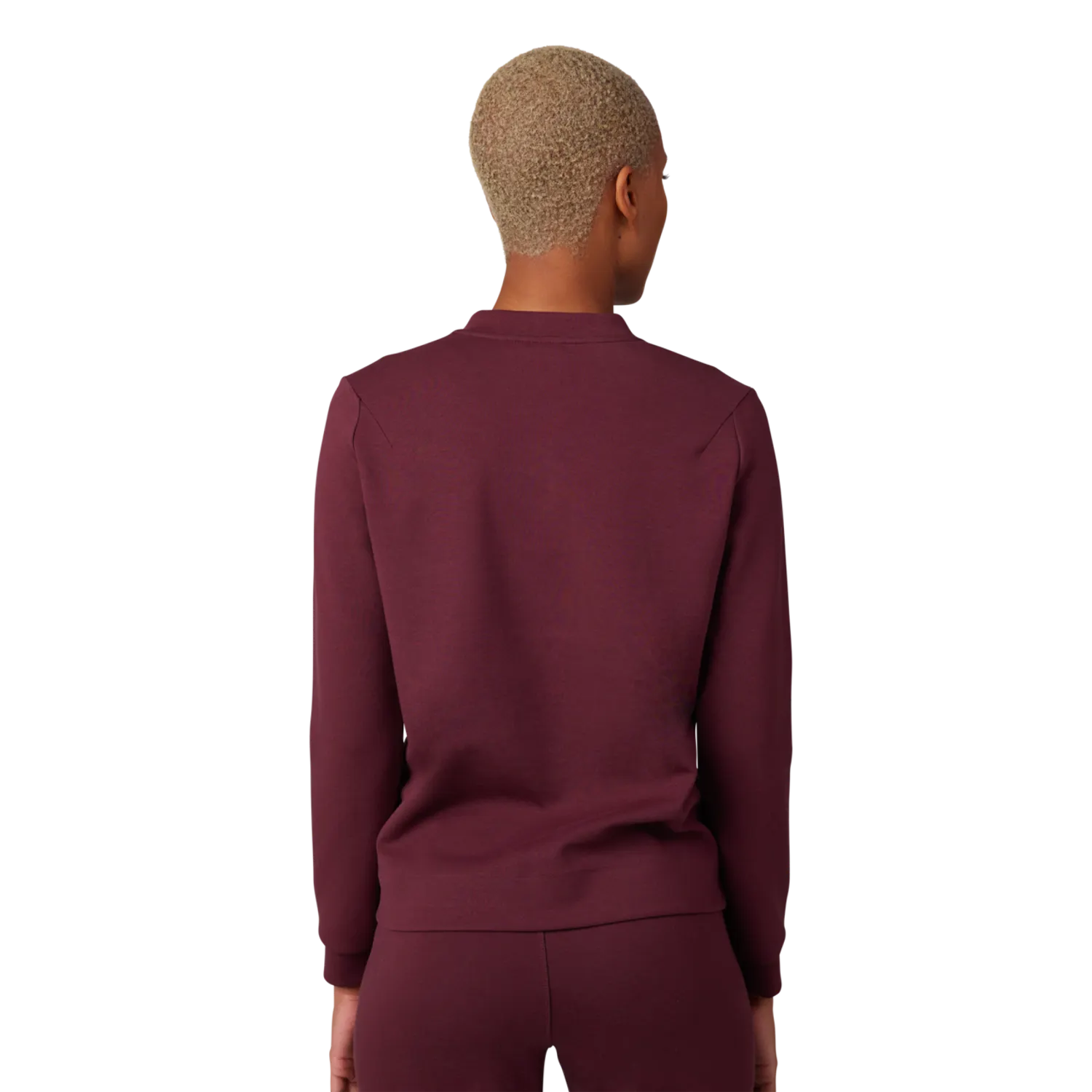 WOMENS RISE CREW FLEECE 