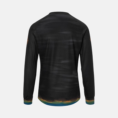 GA M LS ROUST JERSEY BLK HOT LAP M