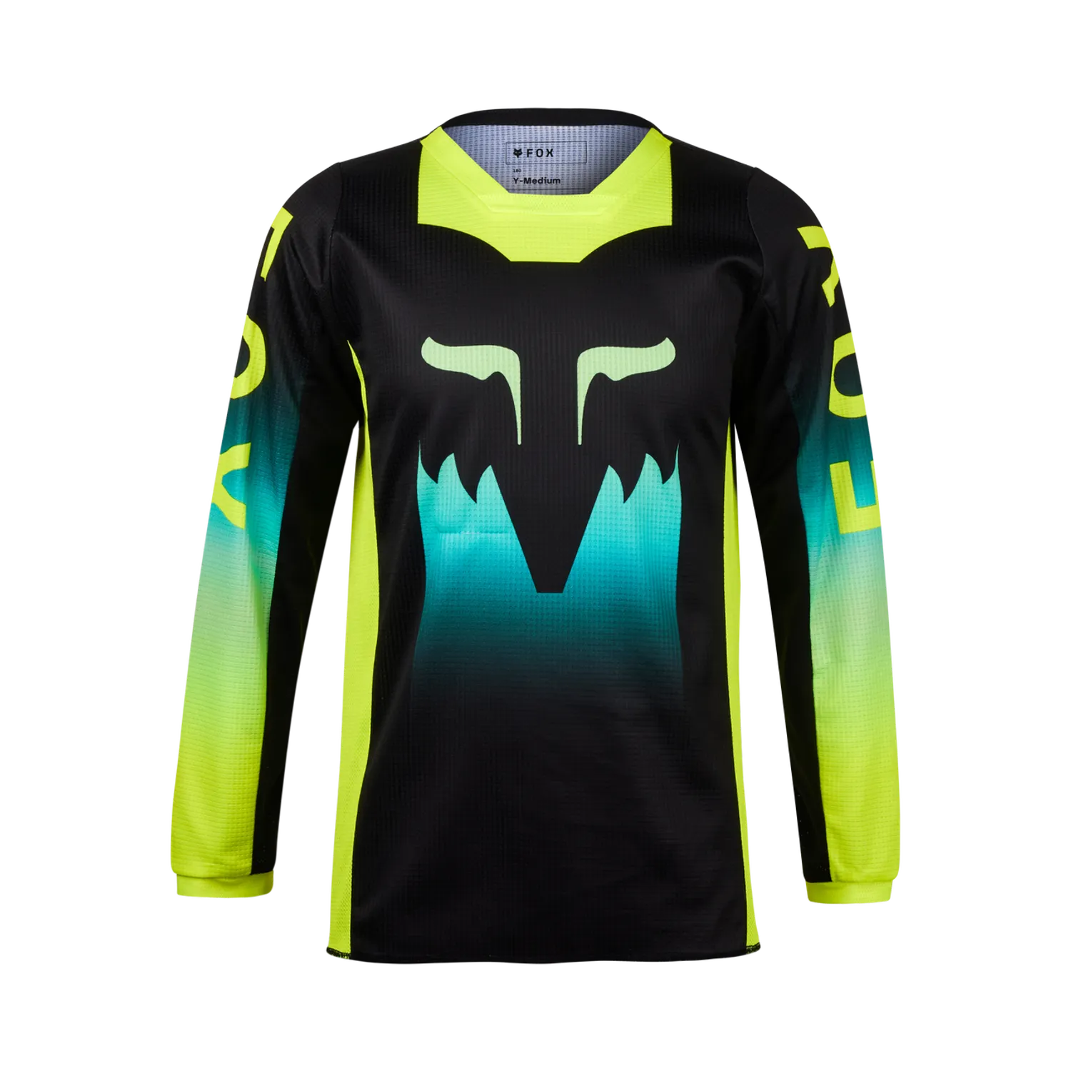 YTH GIRLS 180 FLORA JERSEY [BLK/YLW] YS