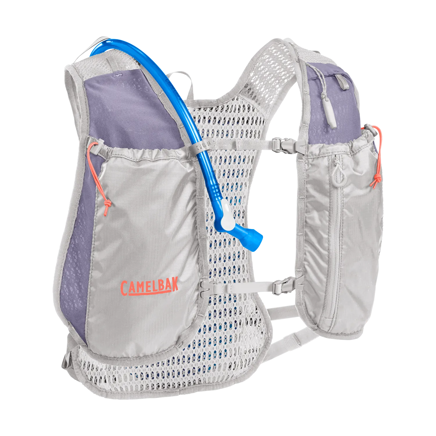 Women's Circuit Run Vest 50oz, Silver/Dusk