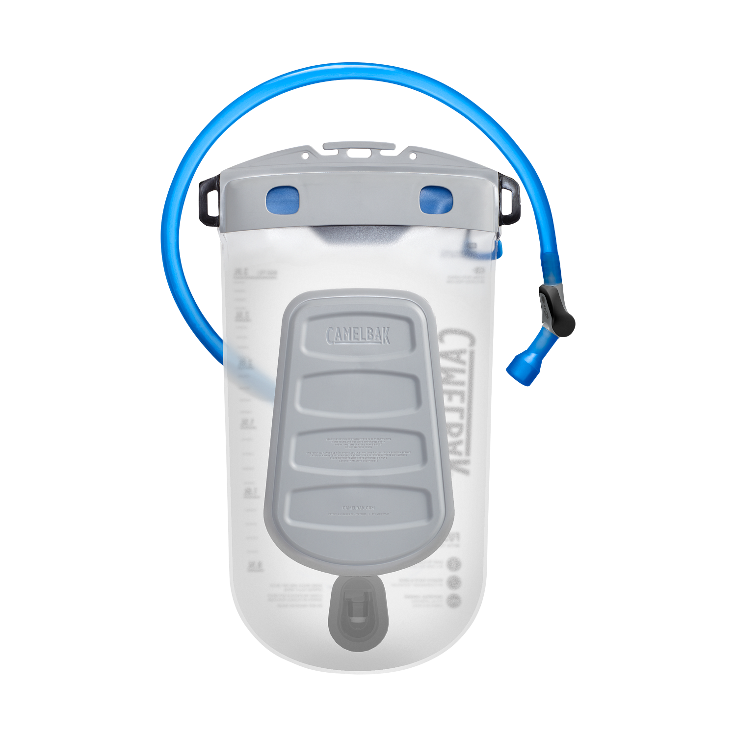 Fusion 3L Reservoir with Tru Zip Waterproof Zipper, Clear