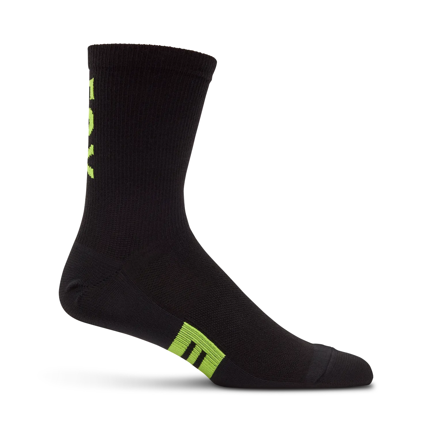 6" FLEXAIR MERINO SOCK [BLK/YLW] XS/S