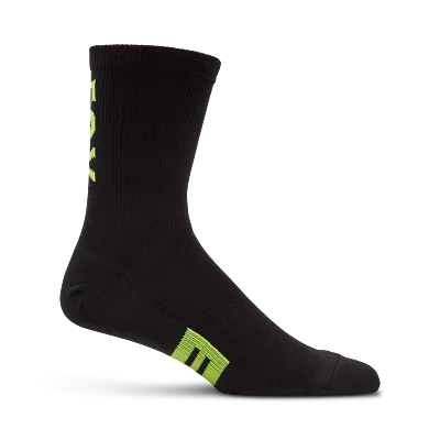 6" FLEXAIR MERINO SOCK [BLK/YLW] XS/S
