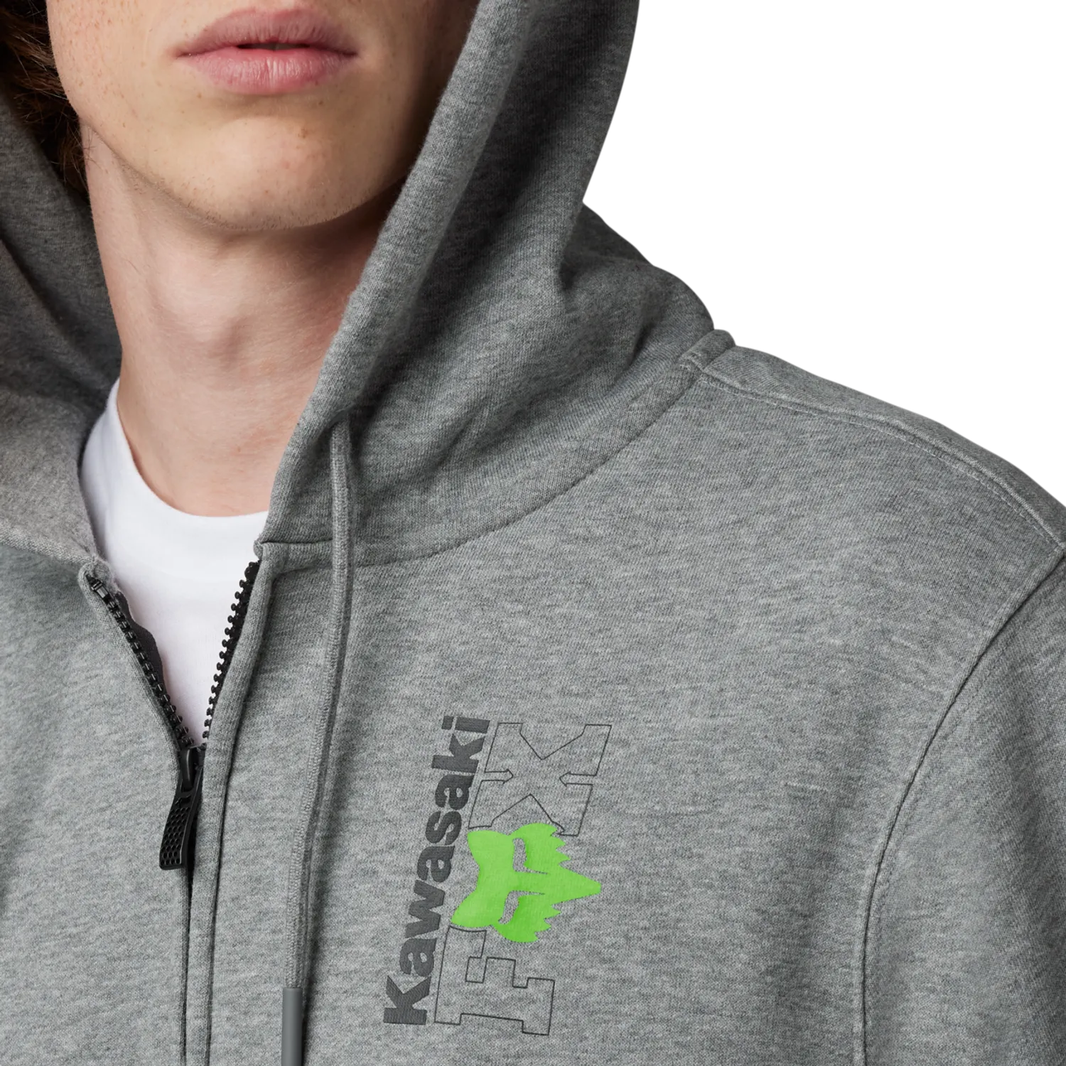 Sudadera con Capucha y cremallera Fox X Kawi