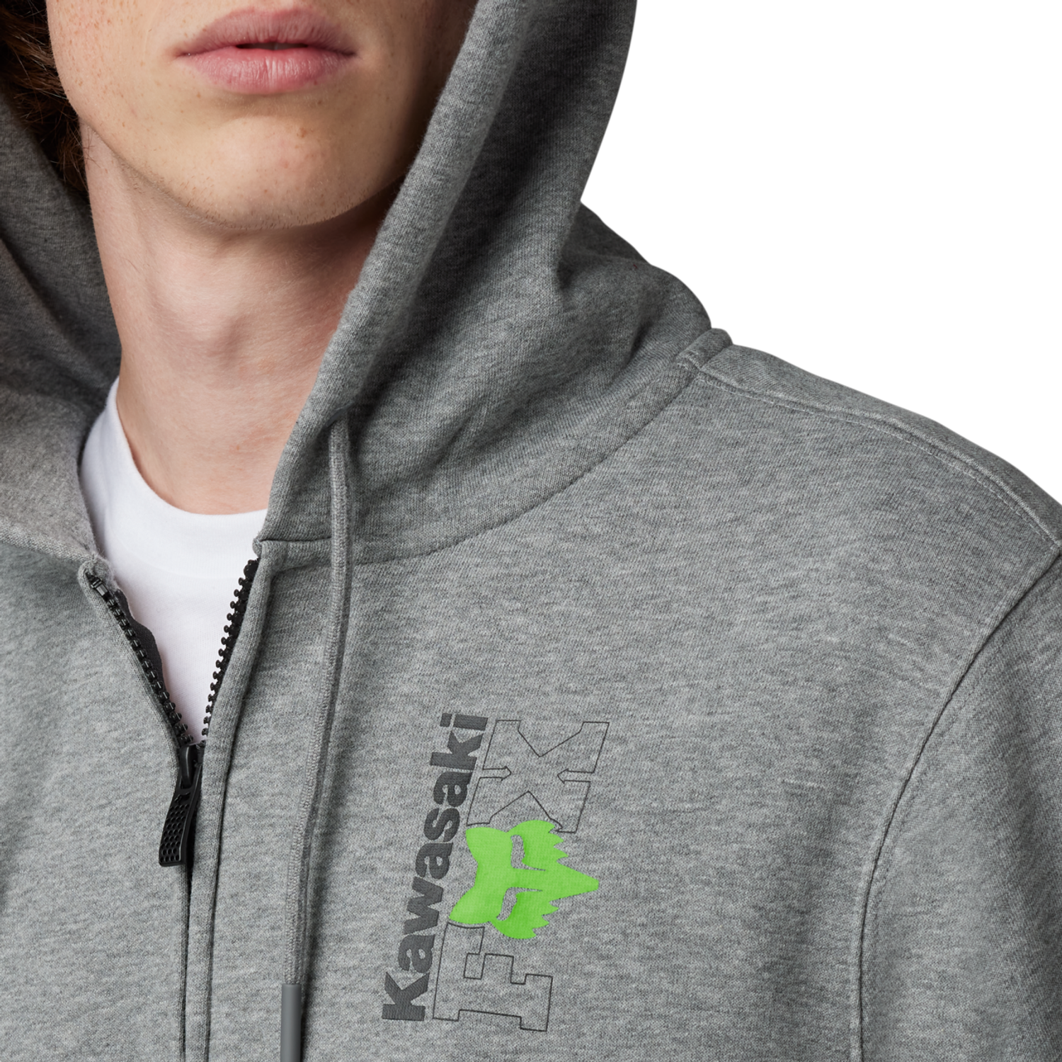 Sudadera con Capucha y cremallera Fox X Kawi