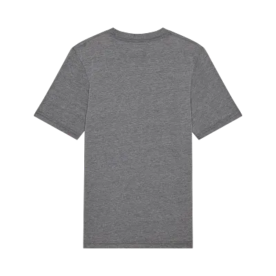 YTH BLOCK SS TEE [HTR DRK GRY] YS