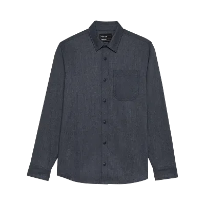 Level Up Woven Long Sleeve Flannel Shirt