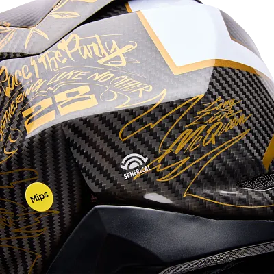 MOTO-10 SPHR FH DITD 25 LE ECE [BLK/GLD] XL