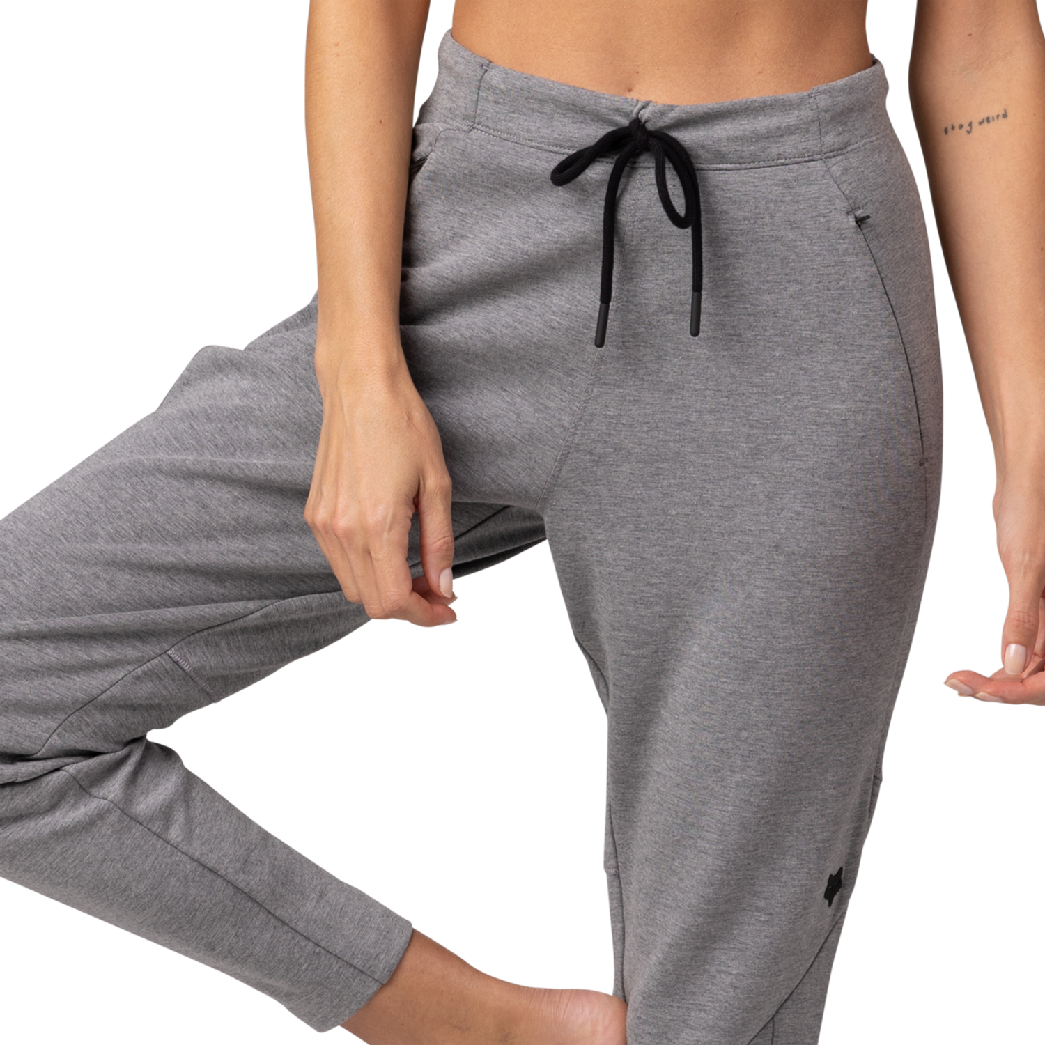 WOMENS RISE FLEECE JOGGER [HTR GRAPH] S