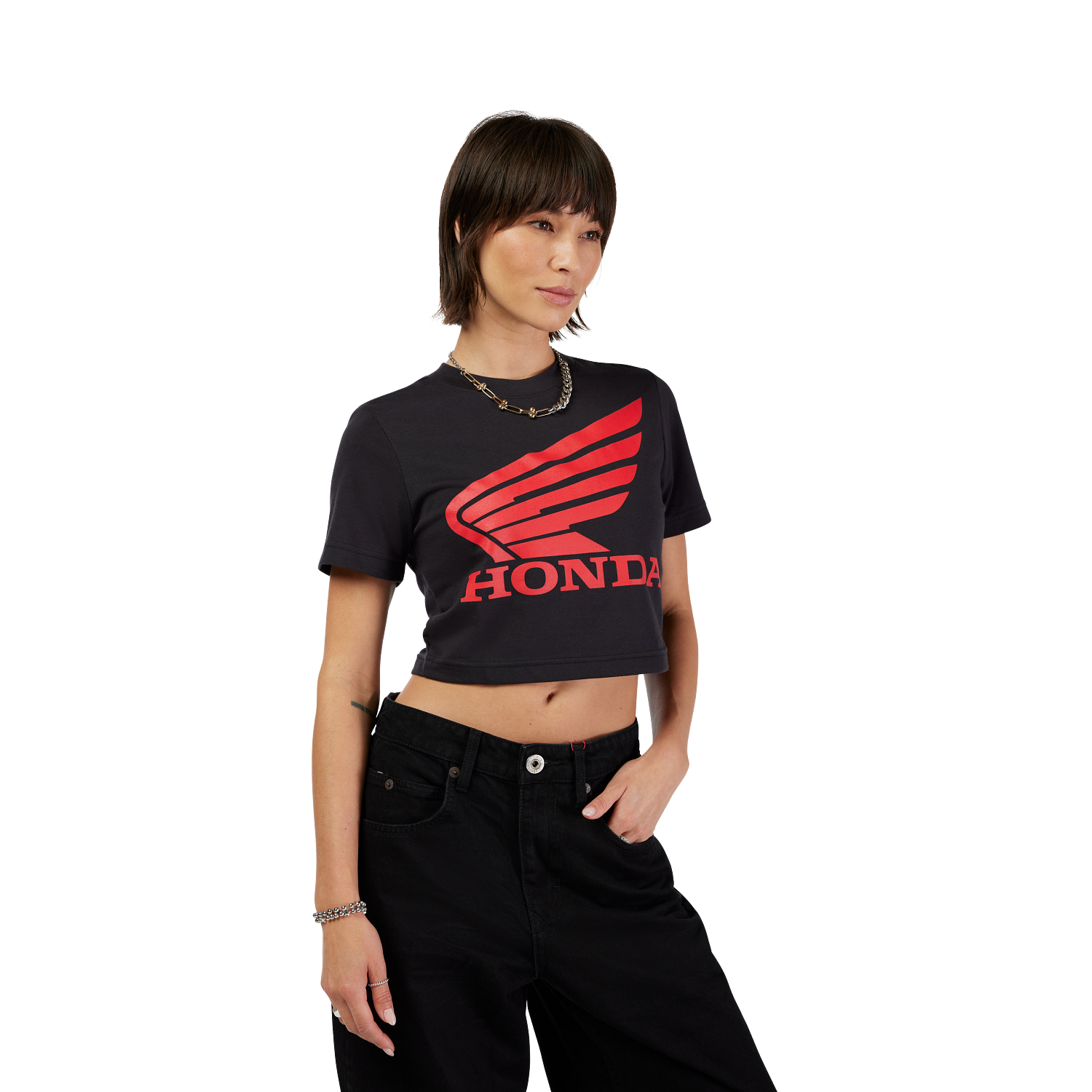 Camiseta Baby Fox x Honda para Mujer