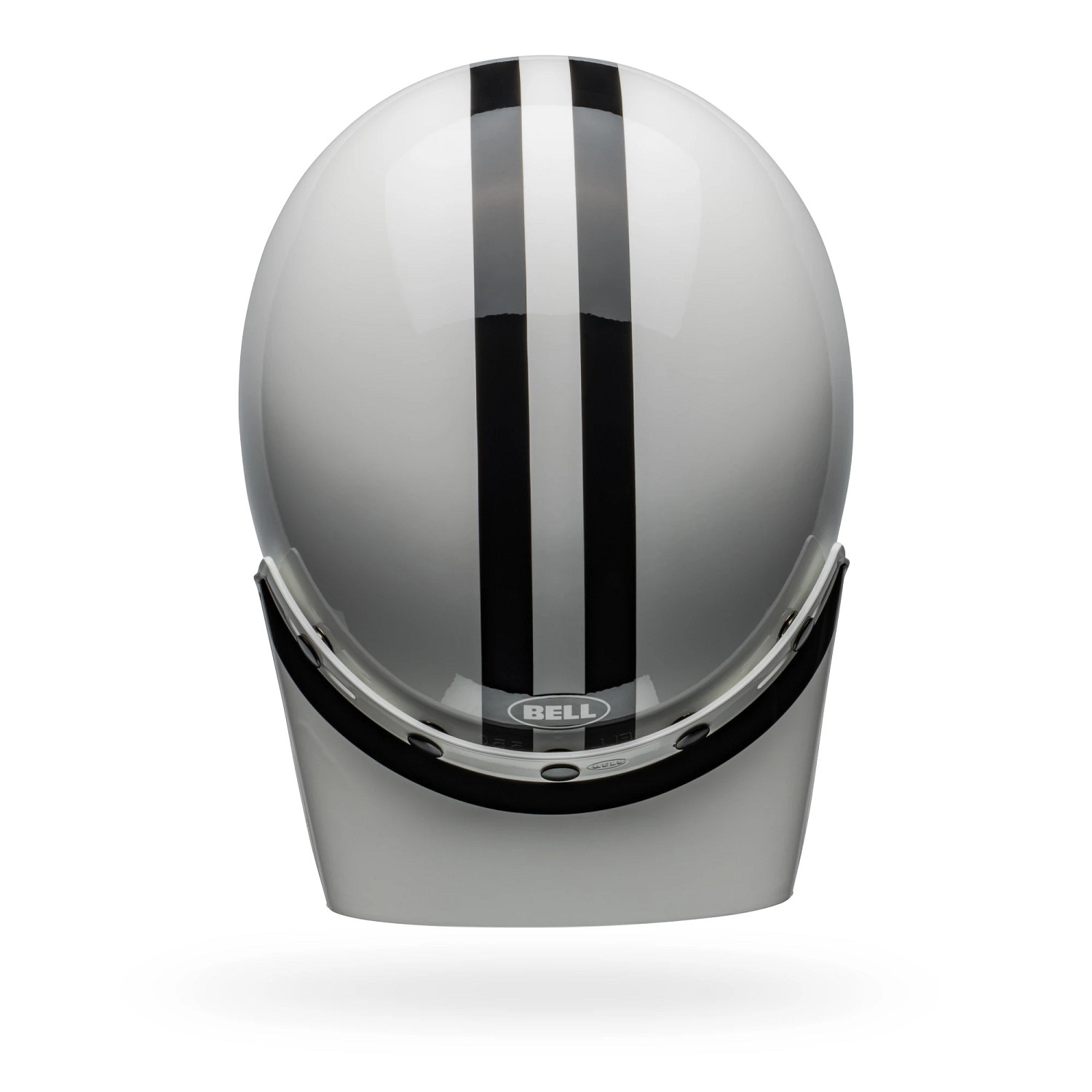 PS MOTO-3 SMQ AGS WH/BK M Helmet | Bell US