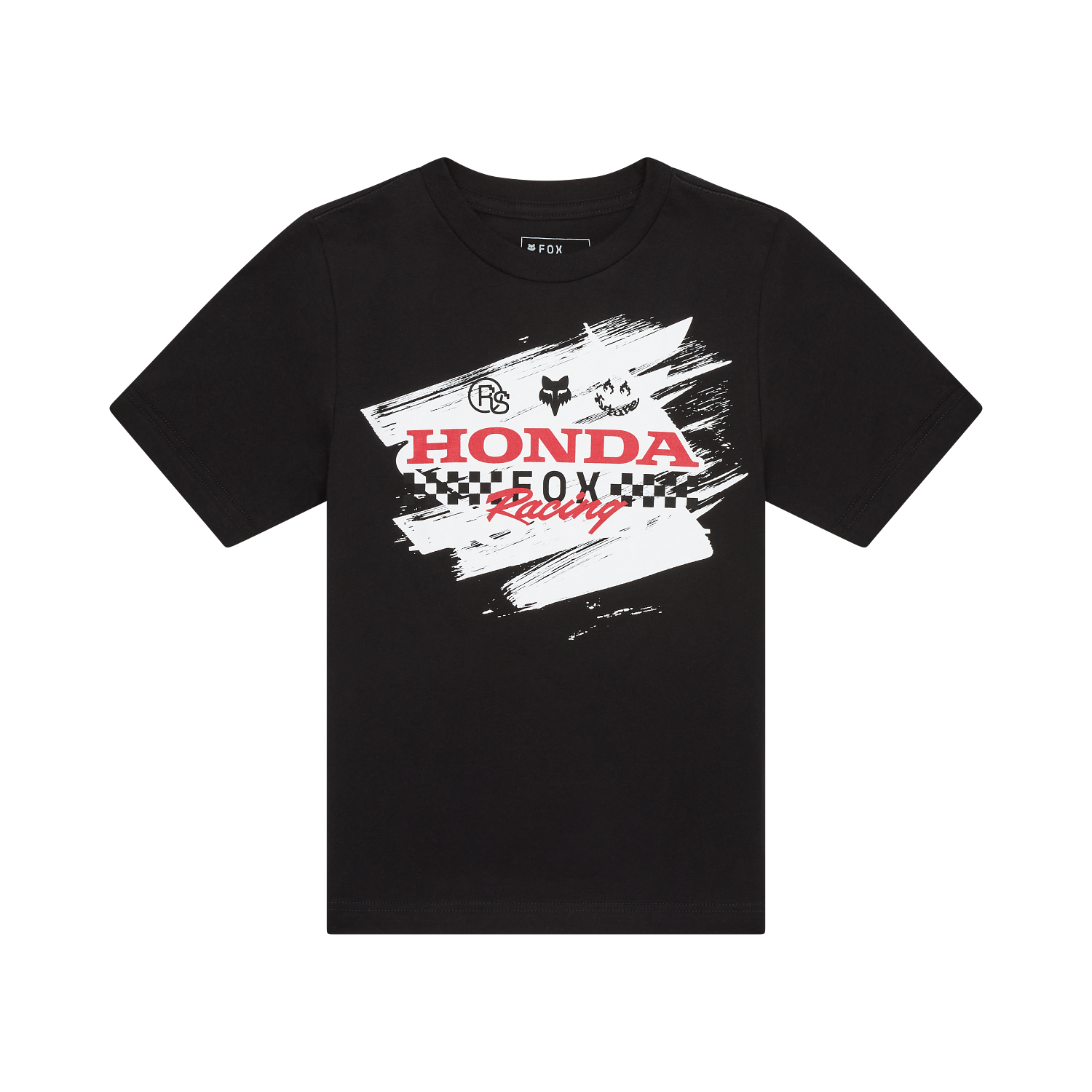 YOUTH FOX X HONDA SS TEE [BLK] YXL