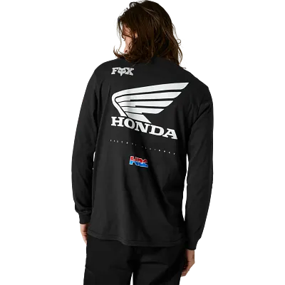 Camiseta Premium de Manga Larga Honda Wing