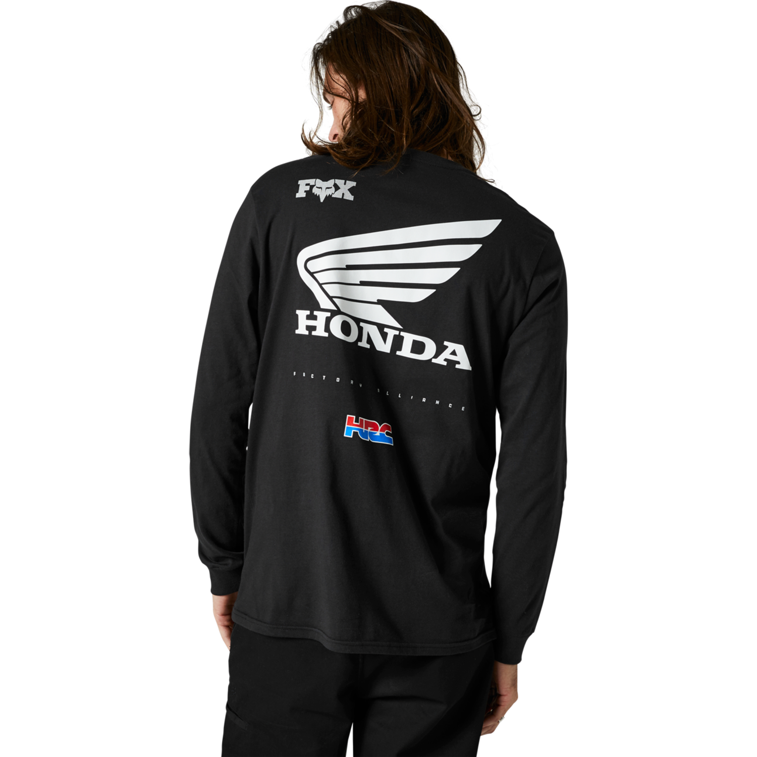 Honda Wing Long Sleeve Premium Tee