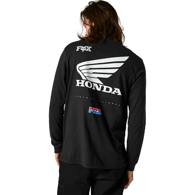 Camiseta Premium de Manga Larga Honda Wing