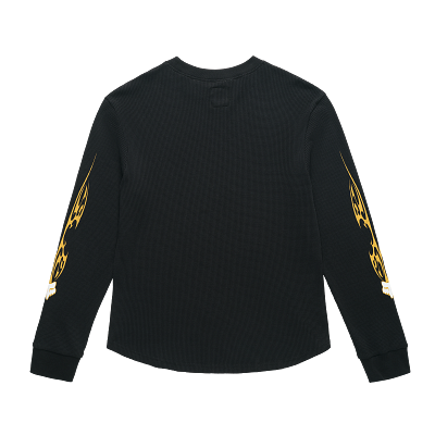 FOX LAB TRIBAL LONG SLEEVE TOP [BLK] S