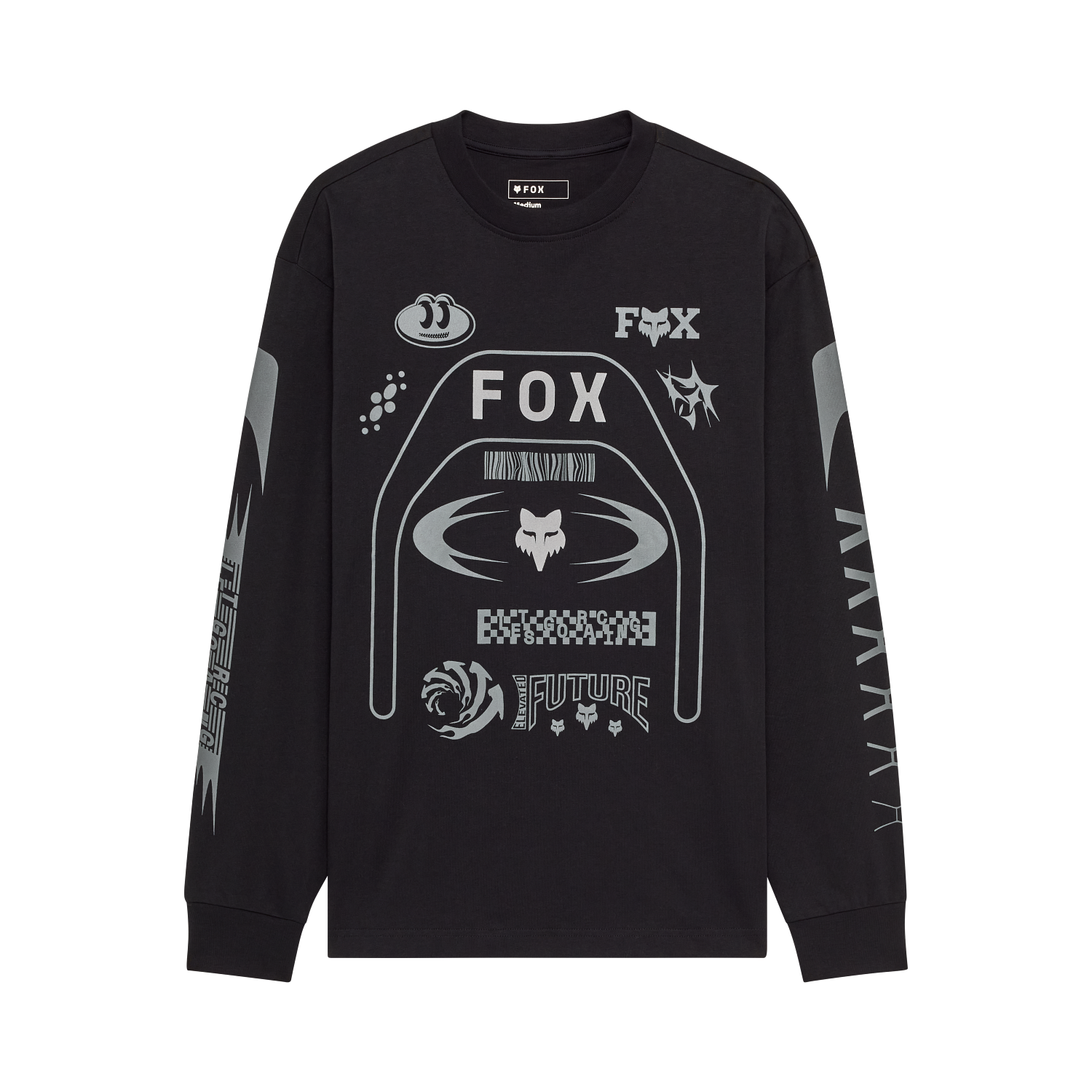 Image Cosmo Oversized Langarm-T-Shirt