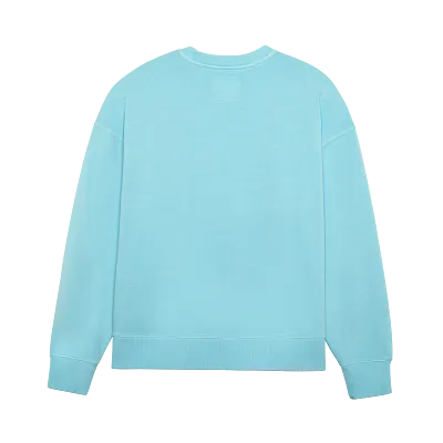 WORDMARK OVERSIZED FLEECE CREW 