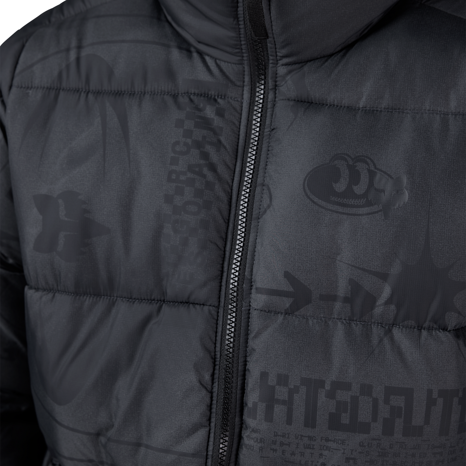 Ridgeway Bedruckte Hi-Loft-Jacke