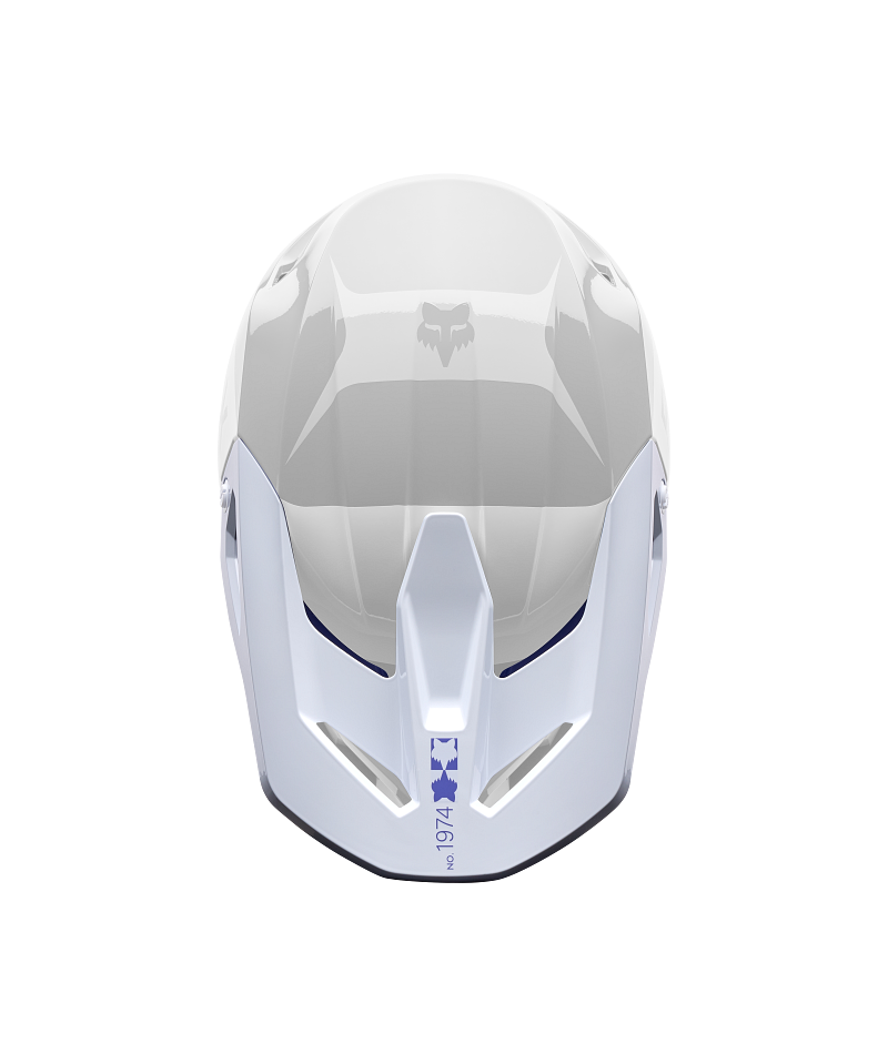 Fox Racing Yth V1 Helmet Visor - Noble - Purple Dove
