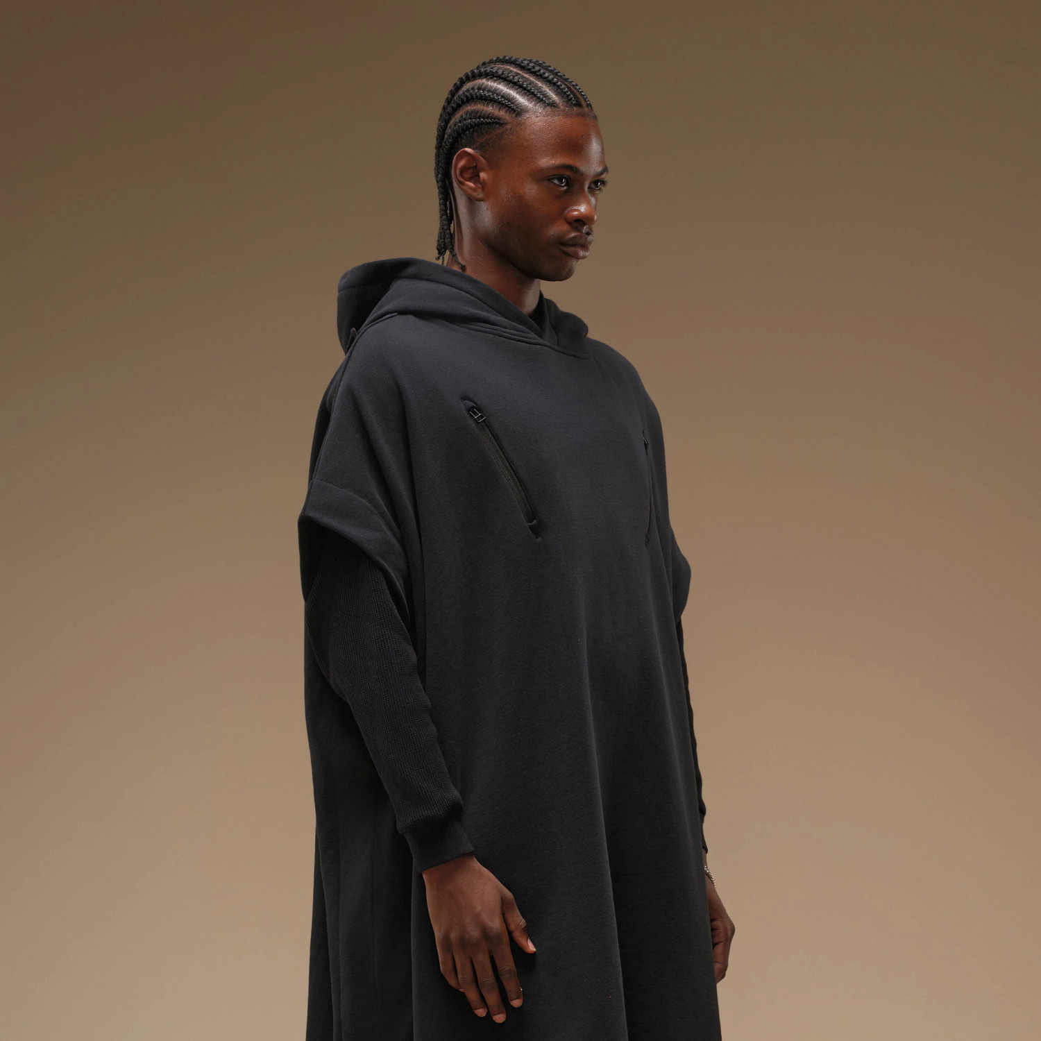 FOX KK FLEECE OVERSHIRT [BLK RNS] OS