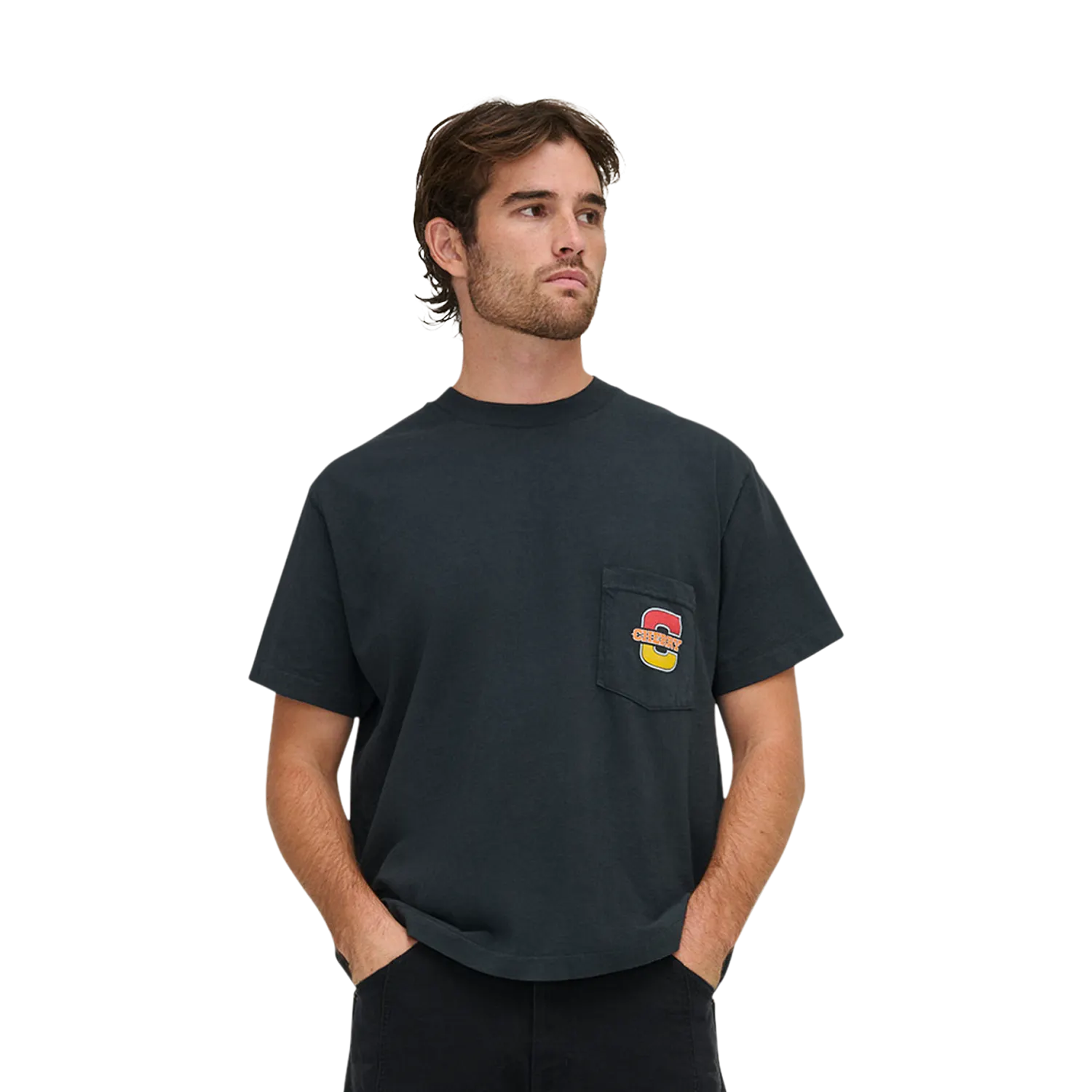 FOX X CHERRY CLASSIC POCKET TEE 