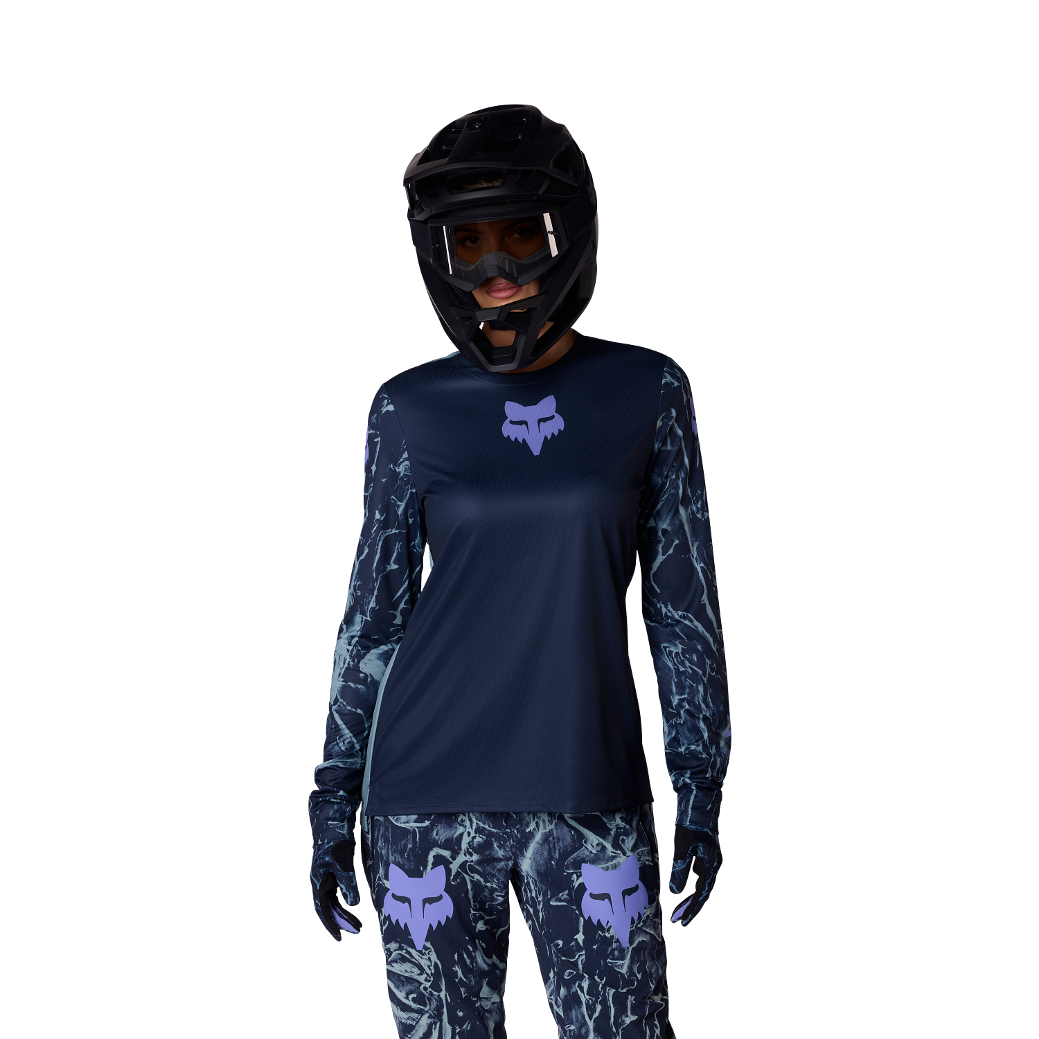 W RANGER LS JERSEY IMG PRINT [ARC BLU] XL
