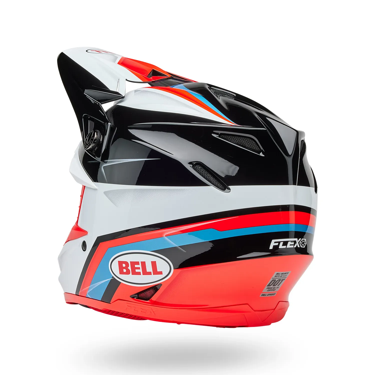 PS MOTO-9S FLEX MERCHANT RD/BK L