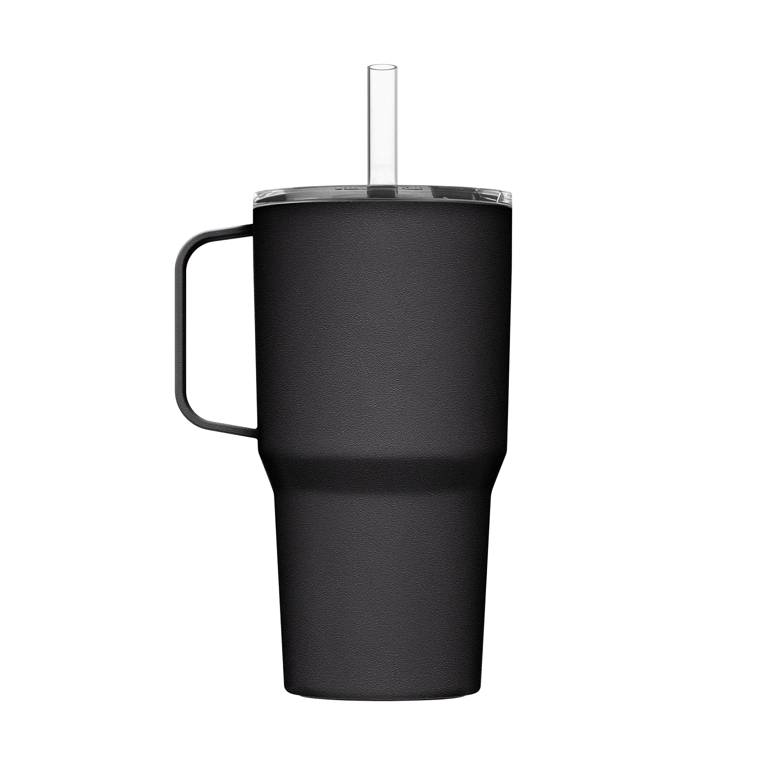 Straw Mug, SST Vacuum Insulated, 24oz, Black