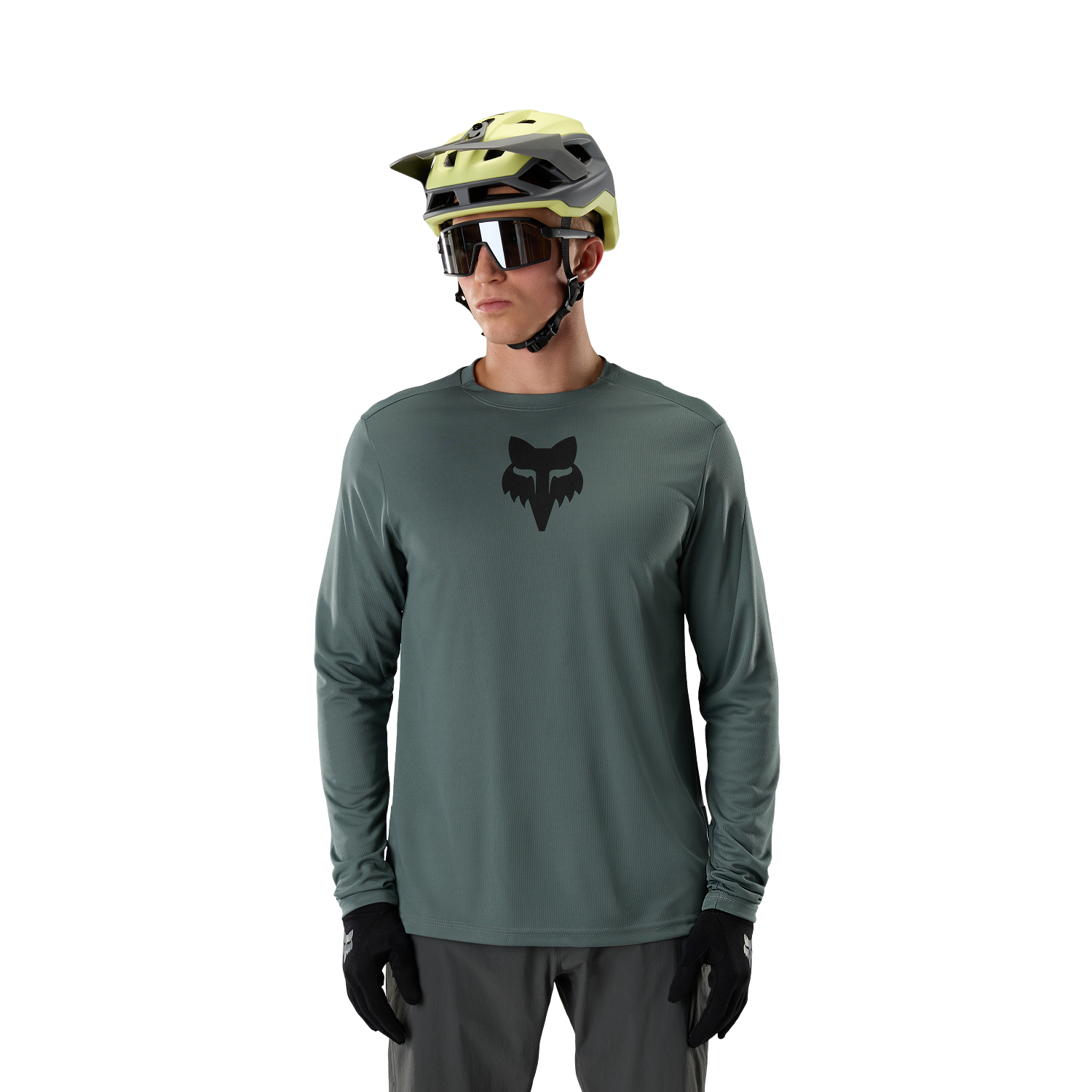 Ranger Fox Head Long Sleeve Jersey