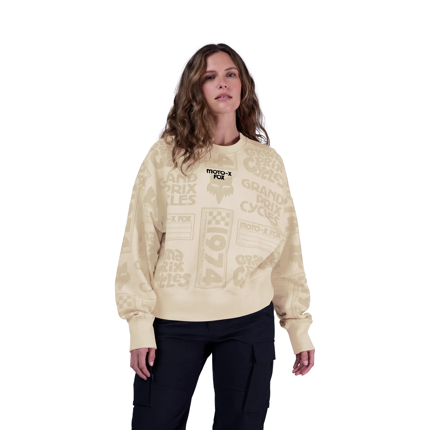 W CIRCA 74 OVERSIZED FLC CREW 